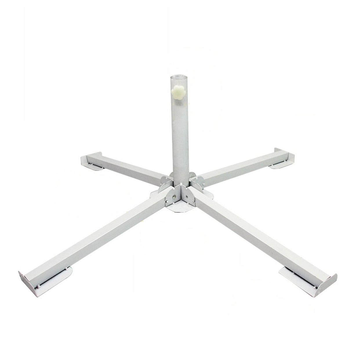 Portable Foldable Beach Umbrella Stand Outdoor Patio Sunshade Umbrella Base Holder White