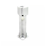 Portable Foldable Beach Umbrella Stand Outdoor Patio Sunshade Umbrella Base Holder White - Front View
