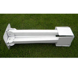 Portable Foldable Beach Umbrella Stand Outdoor Patio Sunshade Umbrella Base Holder White - Extra Image