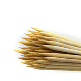 Disposable Barbecue Skewers Bamboo for Barbecue BBQ Appetiser Fruit Kabob Chocolate Fountain Grilling 3mm 25cm