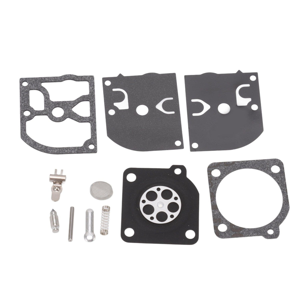 Carburetor Diaphragm Kit Gasket Metal and Paper for Zama Rb72 for Stihl Ms019 190t for Dolmar Ps34 45 340 Chainsaw