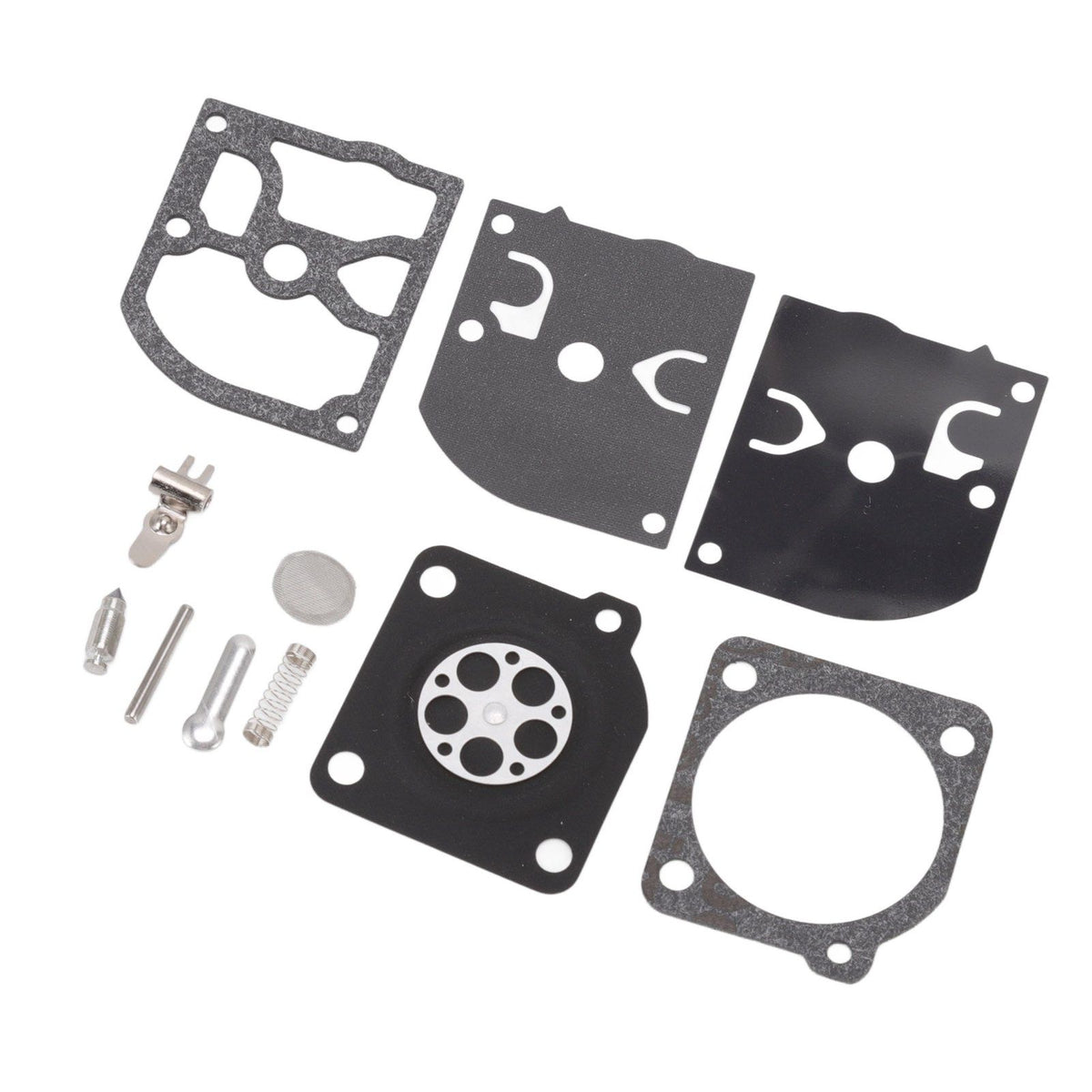 Carburetor Diaphragm Kit Gasket Metal and Paper for Zama Rb72 for Stihl Ms019 190t for Dolmar Ps34 45 340 Chainsaw