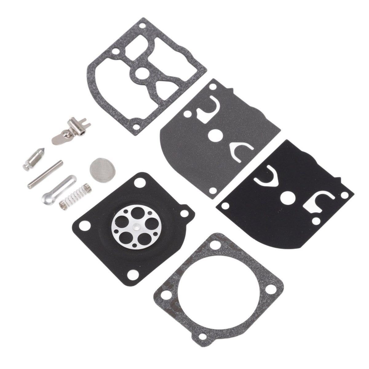 Carburetor Diaphragm Kit Gasket Metal and Paper for Zama Rb72 for Stihl Ms019 190t for Dolmar Ps34 45 340 Chainsaw