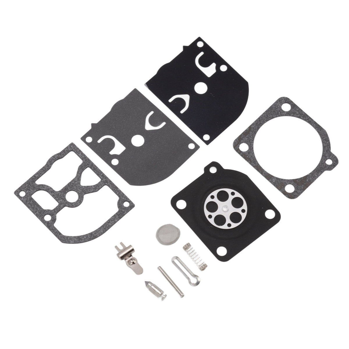 Carburetor Diaphragm Kit Gasket Metal and Paper for Zama Rb72 for Stihl Ms019 190t for Dolmar Ps34 45 340 Chainsaw
