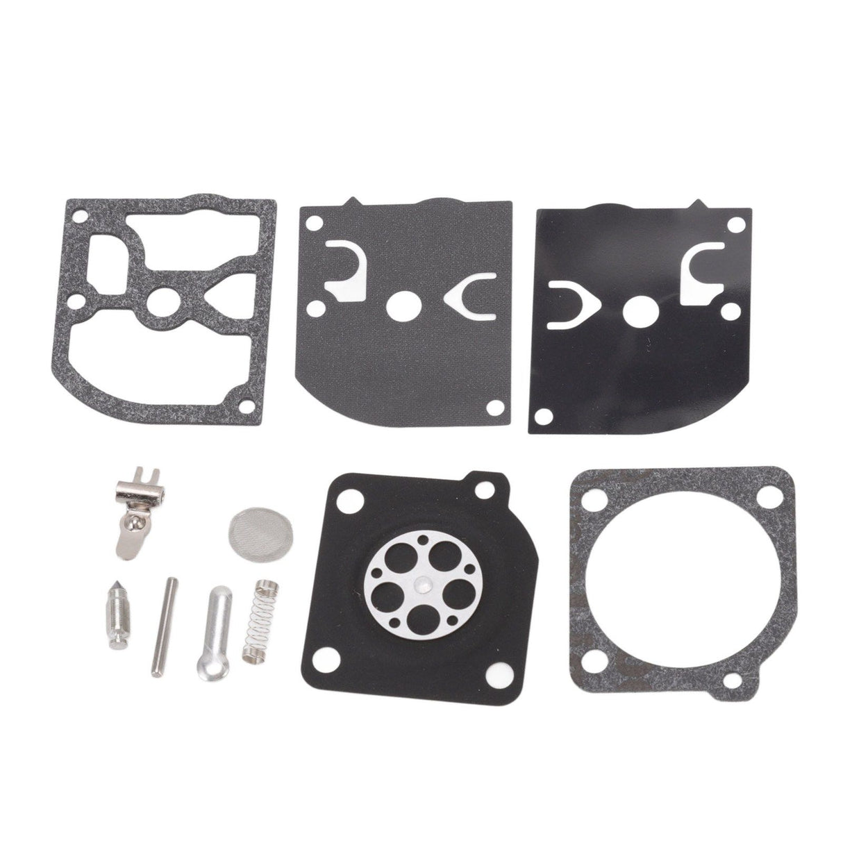 Carburetor Diaphragm Kit Gasket Metal and Paper for Zama Rb72 for Stihl Ms019 190t for Dolmar Ps34 45 340 Chainsaw