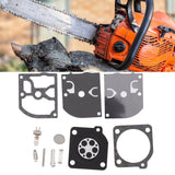 Carburetor Diaphragm Kit Gasket Metal and Paper for Zama Rb72 for Stihl Ms019 190t for Dolmar Ps34 45 340 Chainsaw - Extra Image