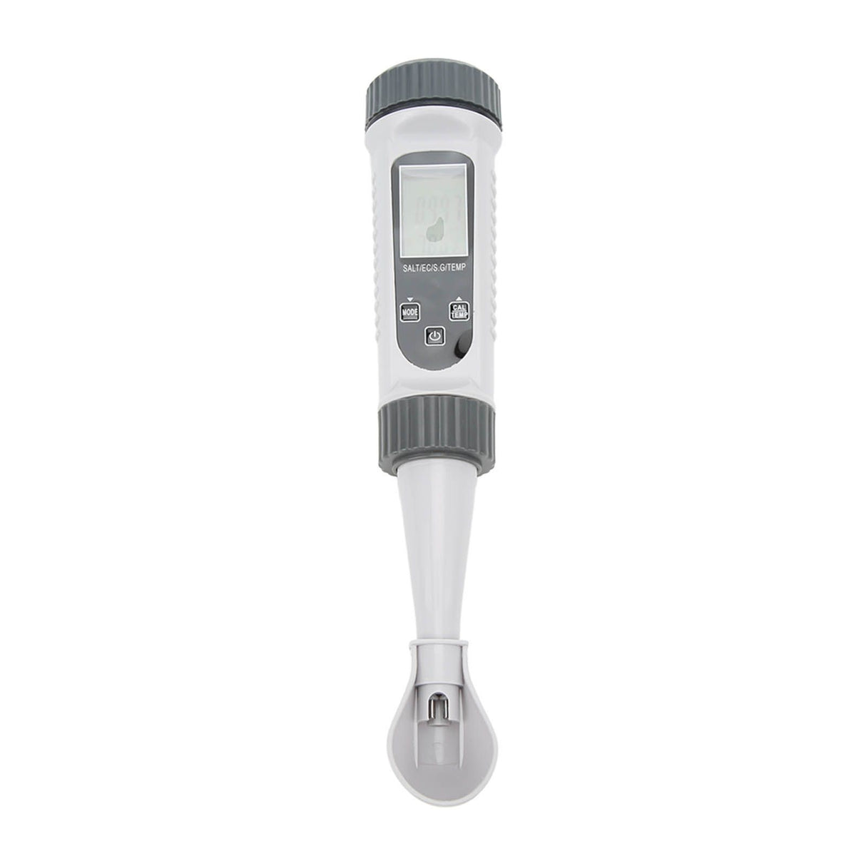Digital Salinity Tester High Accuracy Wide Range Temp Comp Large LCD Water Quality Tester for EC Temp S.G