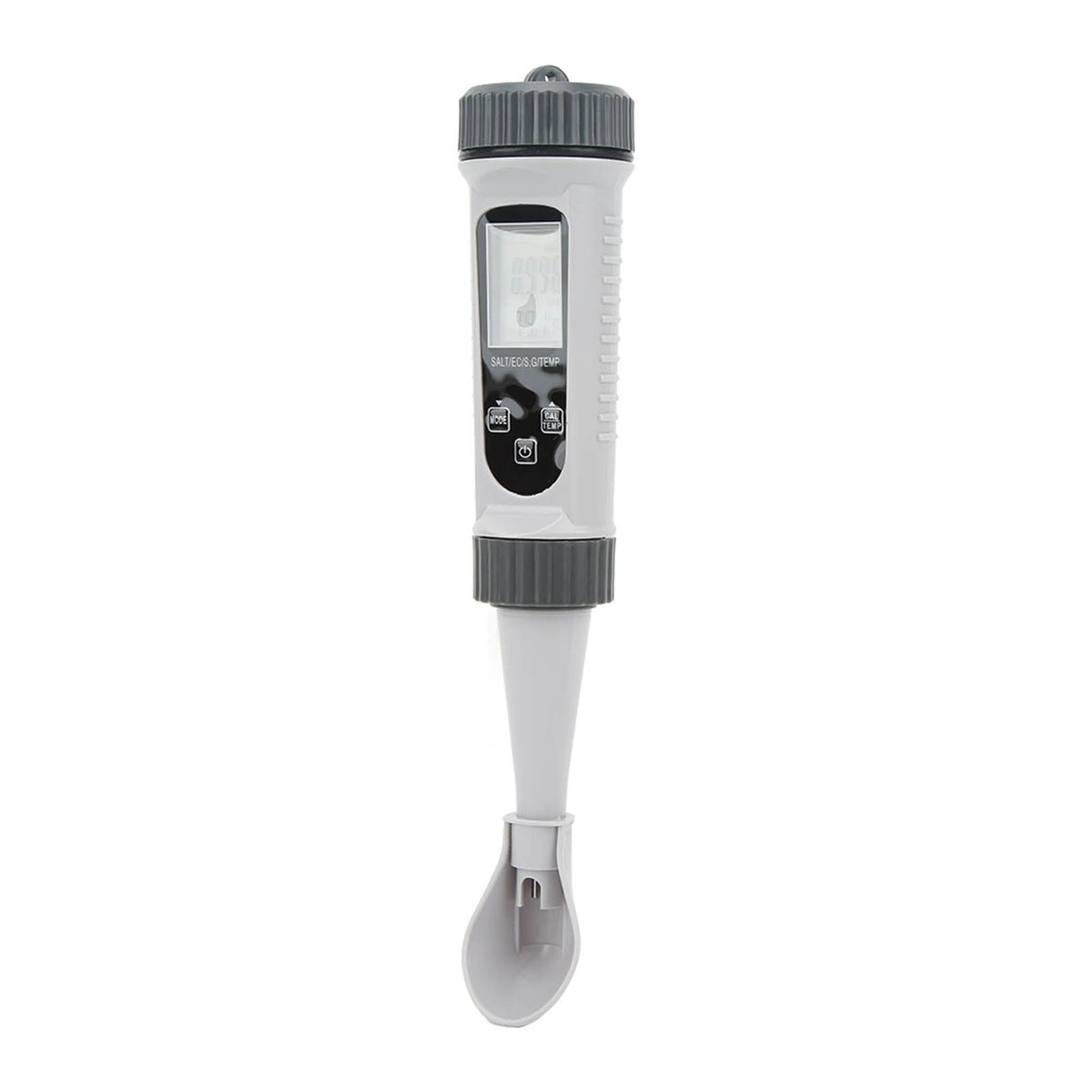 Digital Salinity Tester High Accuracy Wide Range Temp Comp Large LCD Water Quality Tester for EC Temp S.G