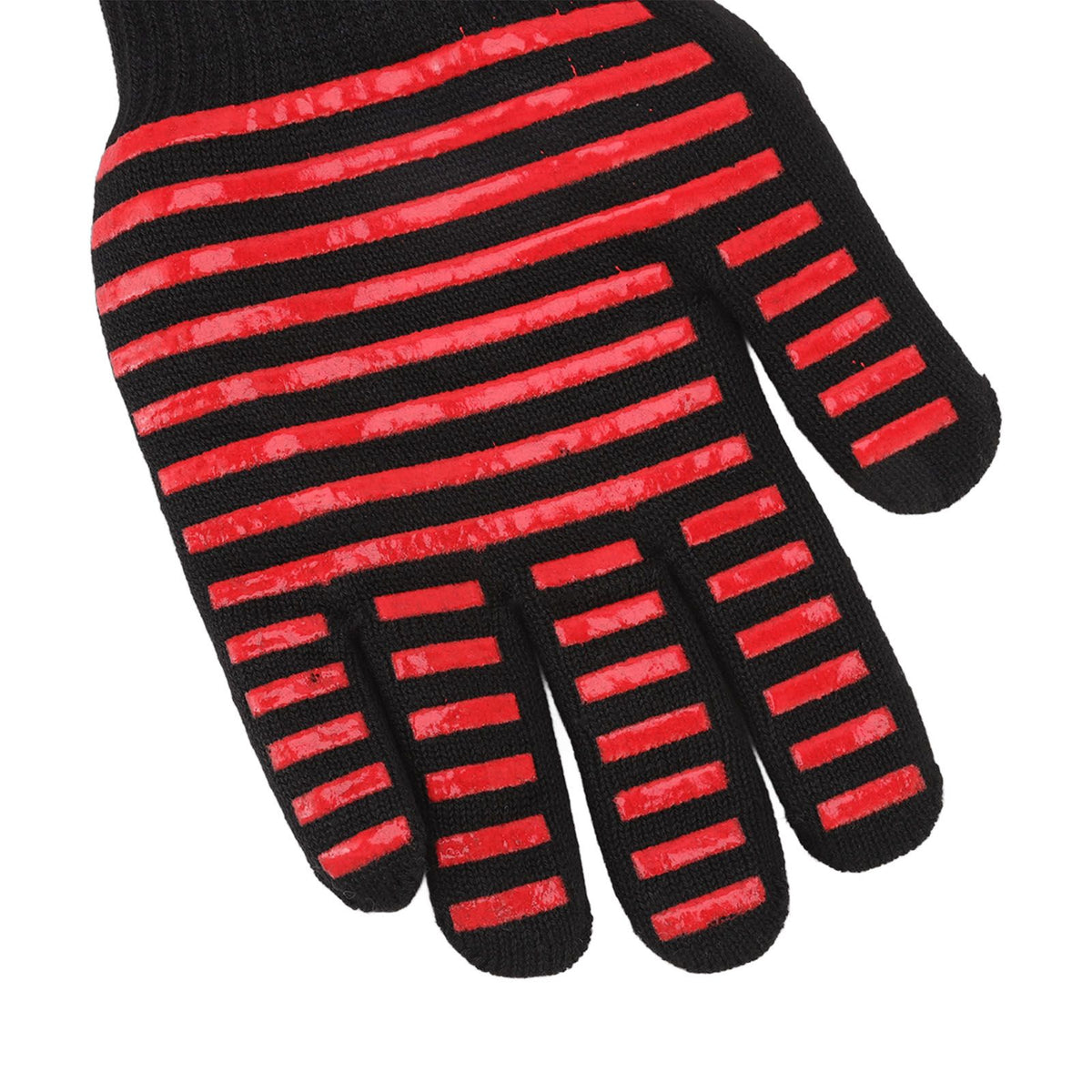 2PCS BBQ Fire Gloves Flame Retardant High Temperature Resistant Microwave Oven Gloves for Industrial