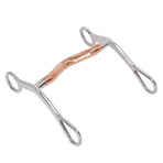 Horse Mouth Bit Stainless Steel Horse Breaking Bit Wear Resistant Corrosion Resistant Horse Snaffle Bit for Farm