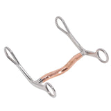 Horse Mouth Bit Stainless Steel Horse Breaking Bit Wear Resistant Corrosion Resistant Horse Snaffle Bit for Farm
