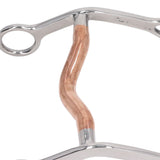 Horse Mouth Bit Stainless Steel Horse Breaking Bit Wear Resistant Corrosion Resistant Horse Snaffle Bit for Farm