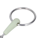 130mm Horse Mouth Snaffle with Chain Stainless Steel Horse Bit for Equestrian Training Equipment - Extra Image
