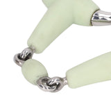 Horse Snaffle Bit Stainless Steel Horse Snaffle Roller Garden Breeding Mouth Bit for for 125mm Horse Mouth