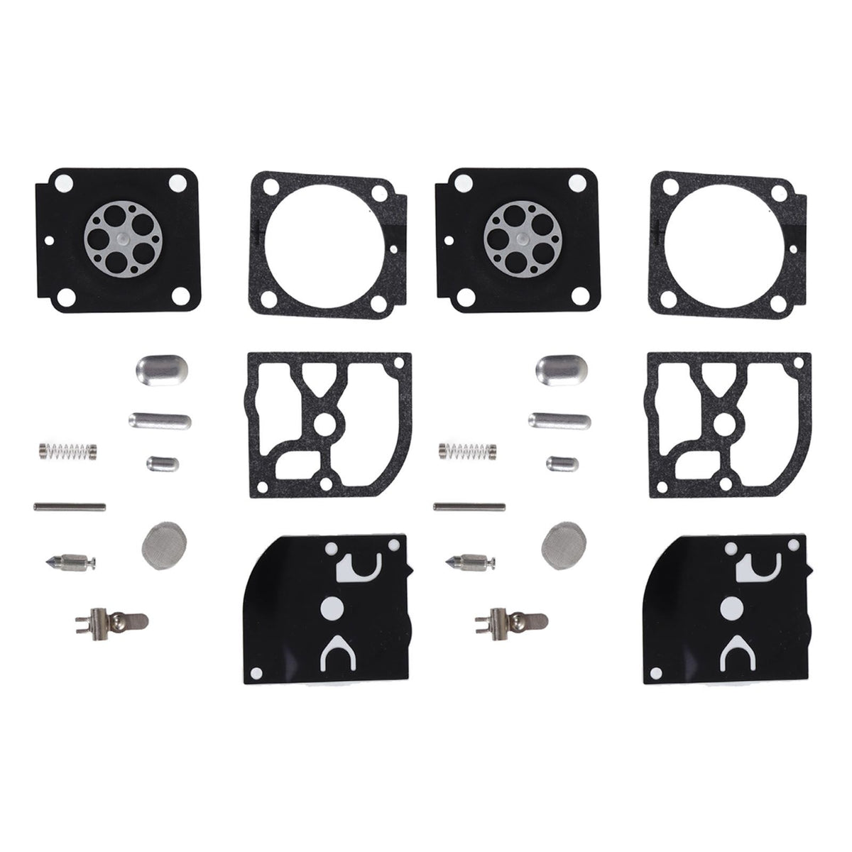 2 Set Lawn Mower Repair Gasket Diaphragm Kits for Stihl HS45 FS55 BG45 MM55 for Zama C1Q S69A S70 71 73 79 93 95 97 for RB 100