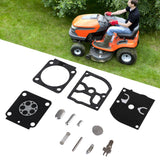 2 Set Lawn Mower Repair Gasket Diaphragm Kits for Stihl HS45 FS55 BG45 MM55 for Zama C1Q S69A S70 71 73 79 93 95 97 for RB 100
