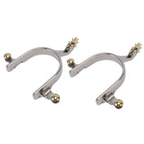1 Pair Horse Spurs Stainless Steel Exquisite Cowboy Equestrian Boot Spurs for Horse Training Equestrian Competition - Extra Image