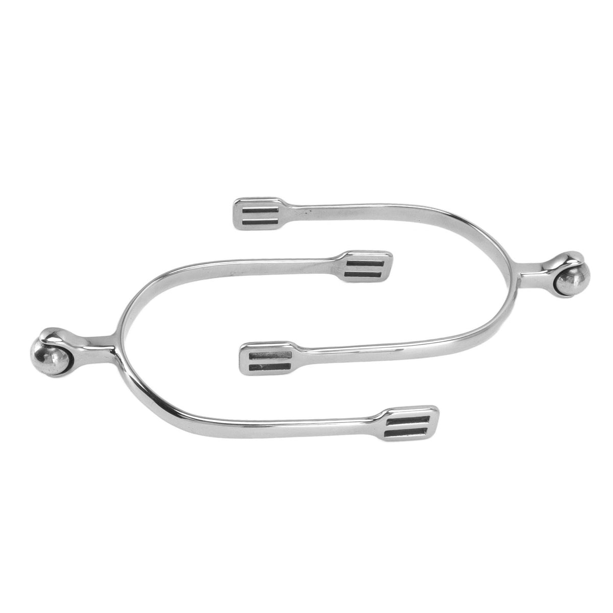 1 Pair Horse Spurs Stainless Steel Western Cowboy Equestrian Boot Spurs for Horse Training Riding