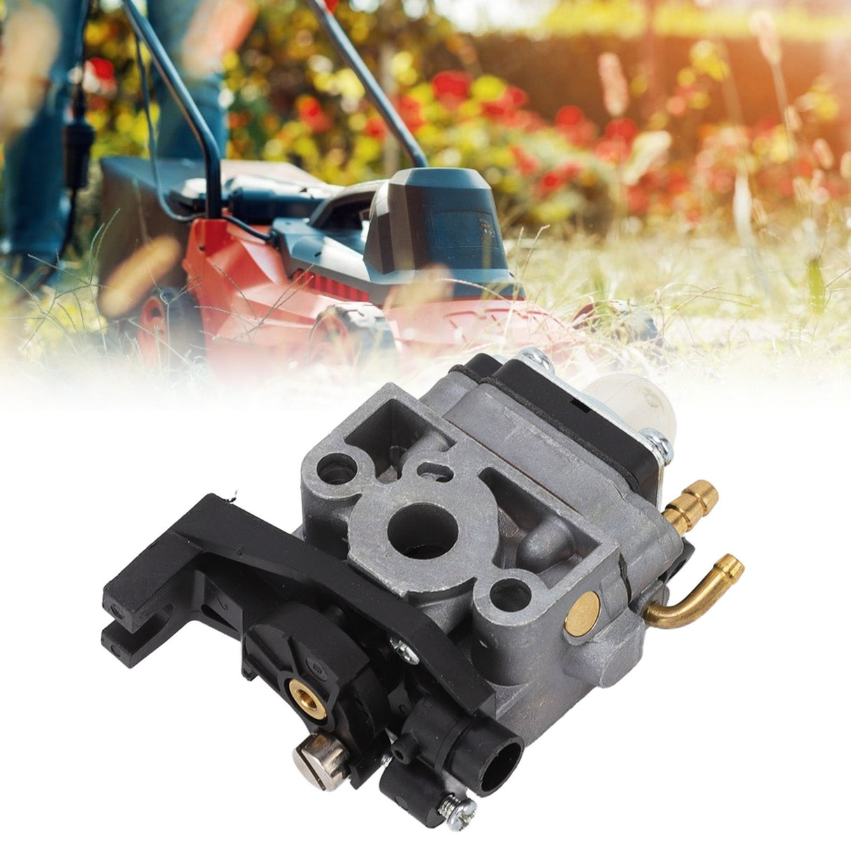 Lawn Mower Carburetor Aluminum Carb Replacemrnt For Husqvarna 531008681 324RX 224L 324 HDA 55X Trimmer Blower