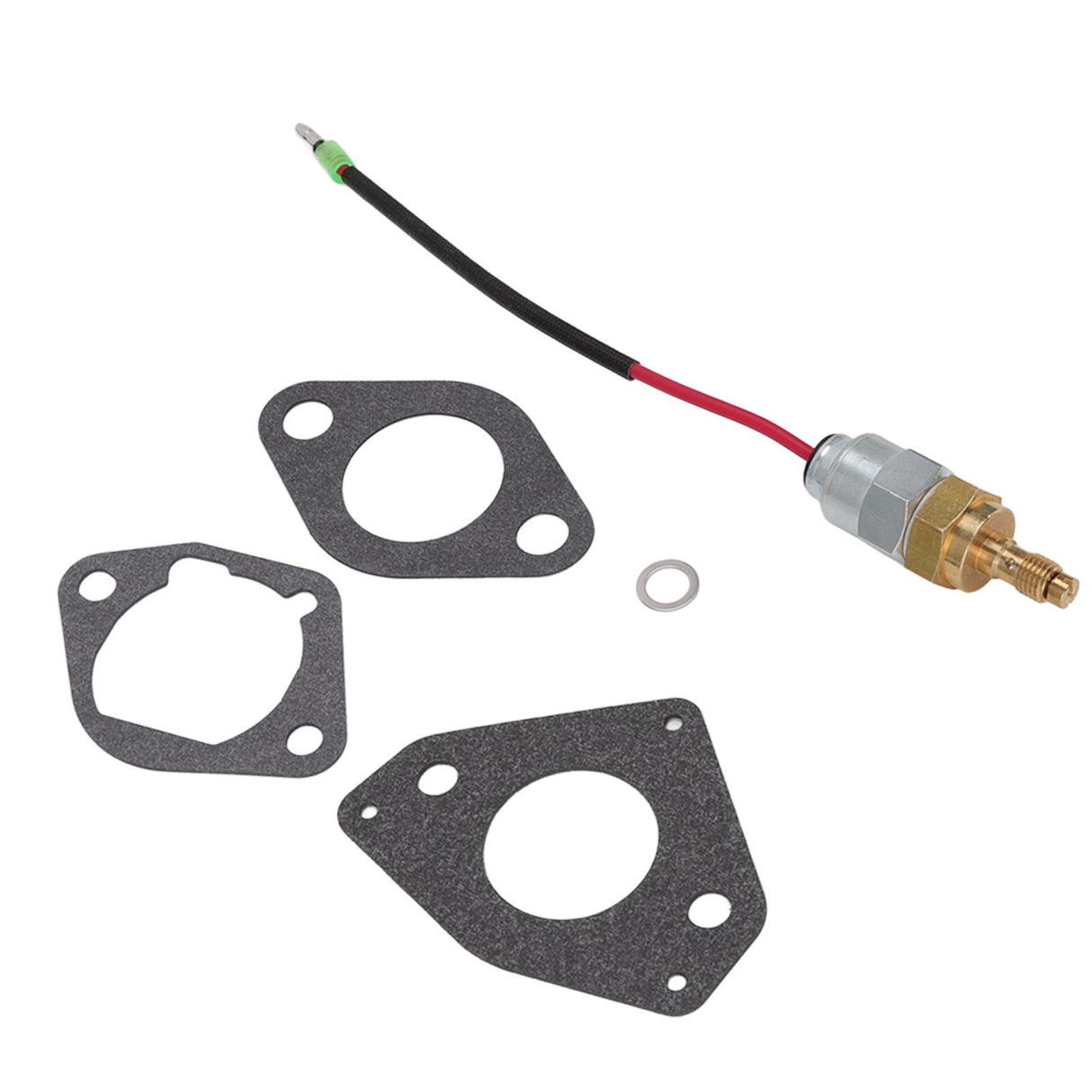 Carburetor Fuel Solenoid Replacement 24 757 45 S with Gaskets For Kohler Command and Courage Engines