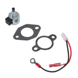 Carburetor Fuel Solenoid Replacement for Kohler 1275709 1275733S 1243502S for JOHN DEERE Stx38 Lx255 Am128242 Am128816 Engines - 45-Degree Angle