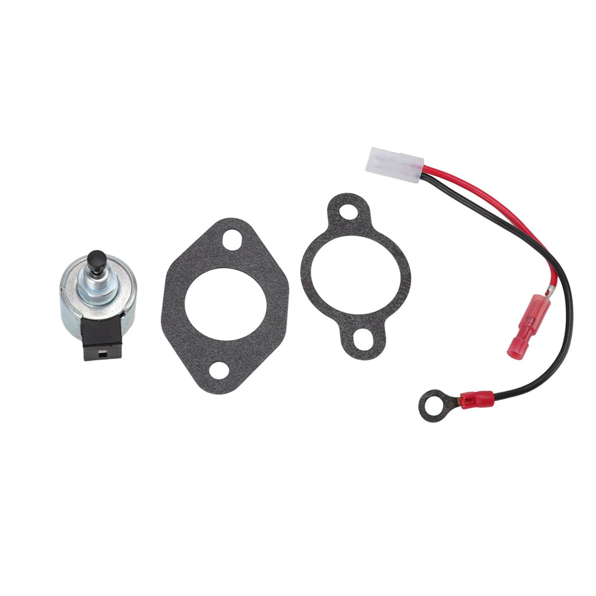 Carburetor Fuel Solenoid Replacement for Kohler 1275709 1275733S 1243502S for JOHN DEERE Stx38 Lx255 Am128242 Am128816 Engines