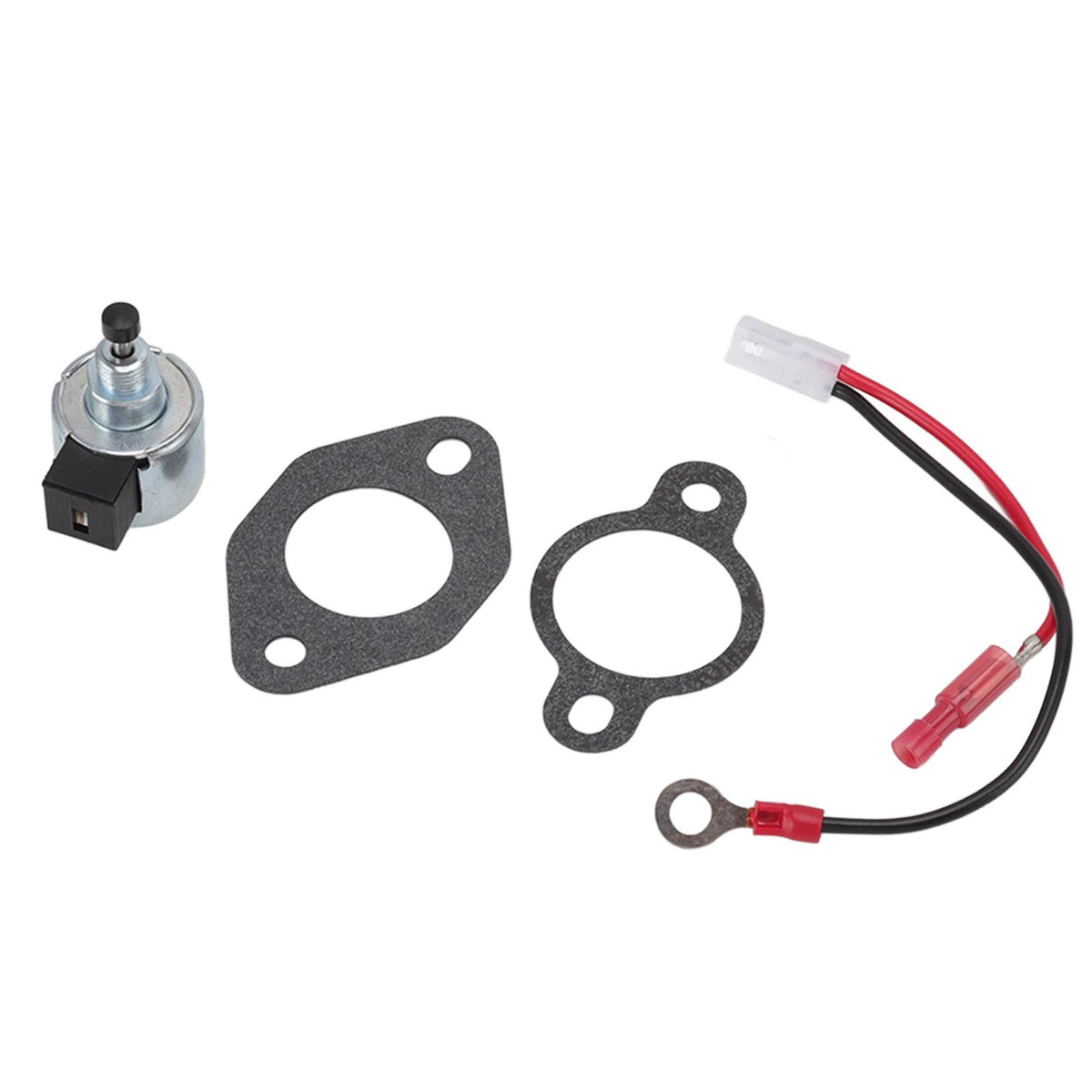 Carburetor Fuel Solenoid Replacement for Kohler 1275709 1275733S 1243502S for JOHN DEERE Stx38 Lx255 Am128242 Am128816 Engines