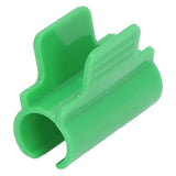 24pcs Greenhouse Clamps Single Head Row Cover Netting Tunnel Hoop Clips Insect Proof Shed Film Shading Net Rod Clips 19mm