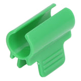 24pcs Greenhouse Clamps Single Head Row Cover Netting Tunnel Hoop Clips Insect Proof Shed Film Shading Net Rod Clips 19mm