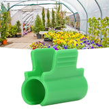 24pcs Greenhouse Clamps Single Head Row Cover Netting Tunnel Hoop Clips Insect Proof Shed Film Shading Net Rod Clips 19mm - Extra Image