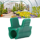 24pcs Greenhouse Clamps Single Head Row Cover Netting Tunnel Hoop Clips Insect Proof Shed Film Shading Net Rod Clips Thickened 14mm - Extra Image