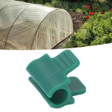 24pcs Greenhouse Clamps Single Head Row Cover Netting Tunnel Hoop Clips Insect Proof Shed Film Shading Net Rod Clips Thickened 14mm - Extra Image