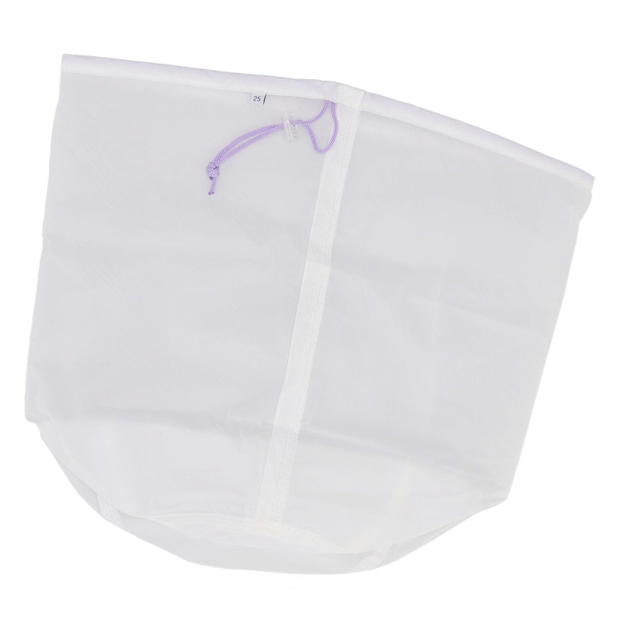 5 Gallons Brew Bags Wine Straining Bag Extra Fine Mesh for Homebrewing Milk Honey Purple (25micro)