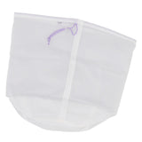5 Gallons Brew Bags Wine Straining Bag Extra Fine Mesh for Homebrewing Milk Honey Purple (25micro) - 45-Degree Angle