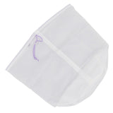 5 Gallons Brew Bags Wine Straining Bag Extra Fine Mesh for Homebrewing Milk Honey Purple (25micro) - Rear View