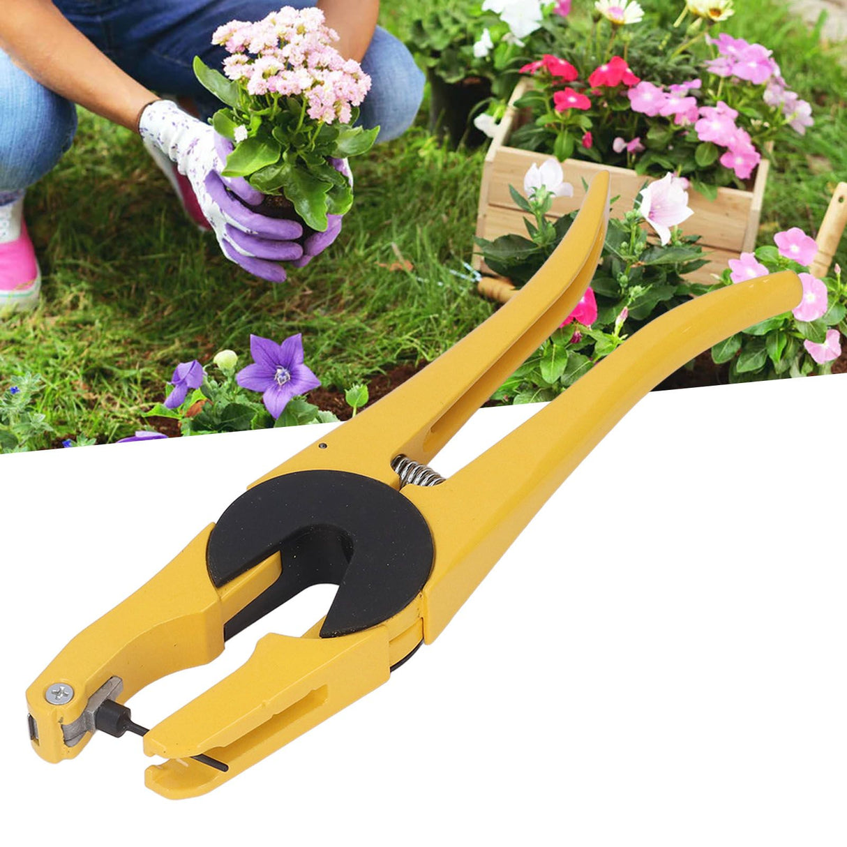 Cow Ear Tag Pliers Single Piece Integrated Bull Ear Marked Pliers Livestock Animal Clamp
