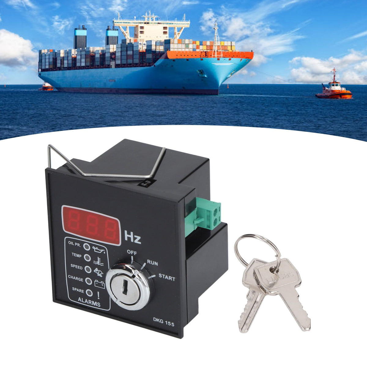 Generator Controller Electronic Generator Controller Module Control Module Replacement for Diesel Engine Or Generator