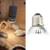 UVB Reptile Heat Lamp Bulbs Full Spectrum Energy Saving Sunbathe Heat Lamp for Amphibians 220‑240V Warm Light 25W