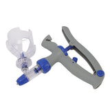 Livestock Continuous Syringe Adjustable Safe Stable Detachable Animal Continuous Injector for Chicken Sheep Geese Ducks 1ml - Top-Down View