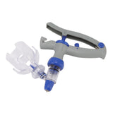 Livestock Continuous Syringe Adjustable Safe Stable Detachable Animal Continuous Injector for Chicken Sheep Geese Ducks 10ml - Top-Down View