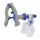 Livestock Continuous Syringe Adjustable Safe Stable Detachable Animal Continuous Injector for Chicken Sheep Geese Ducks 10ml - Rear View
