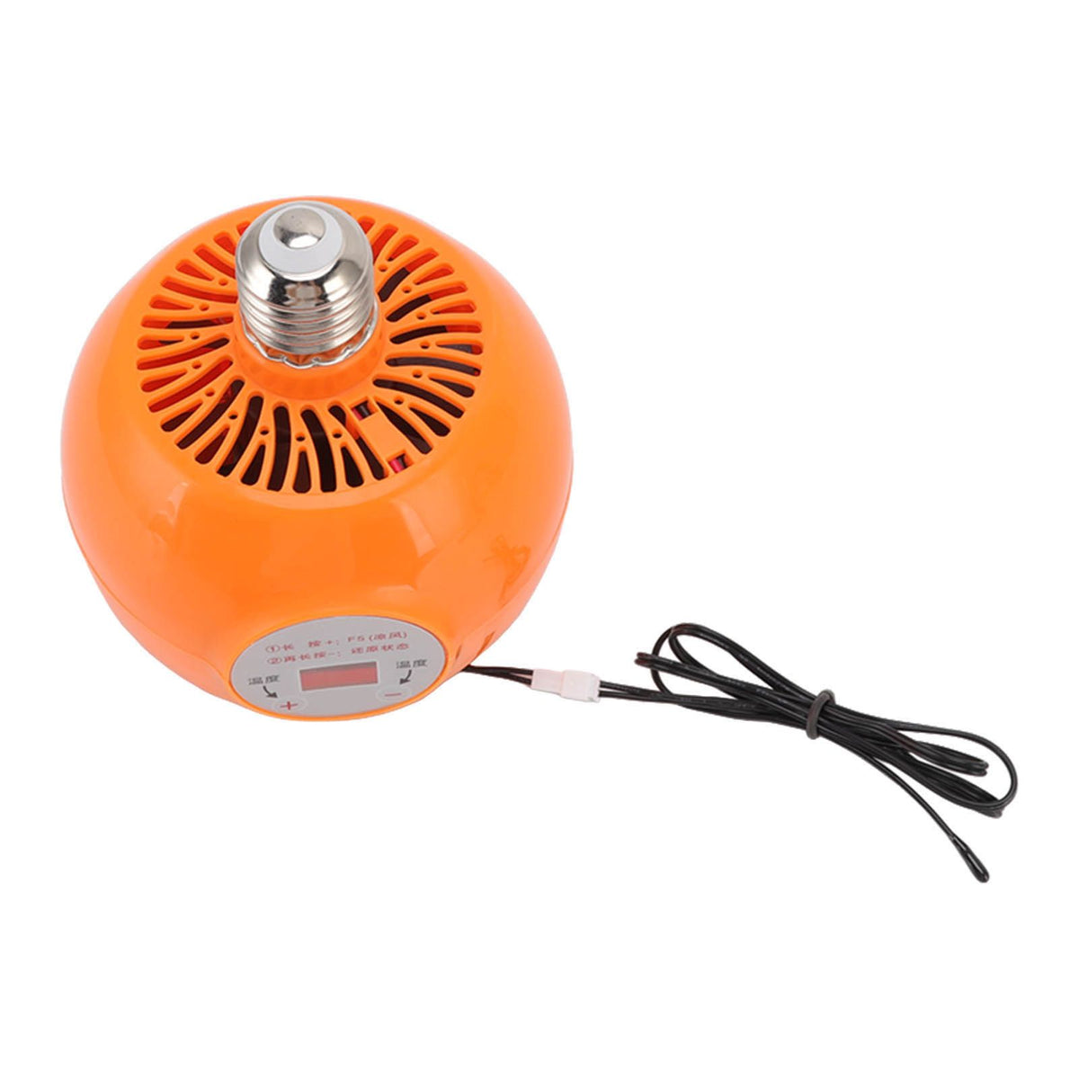 E27 Heating Lamp Auto Constant Temp Adjustable Poultry Heater Lamp for Rabbits Chickens Ducks 150W 220V