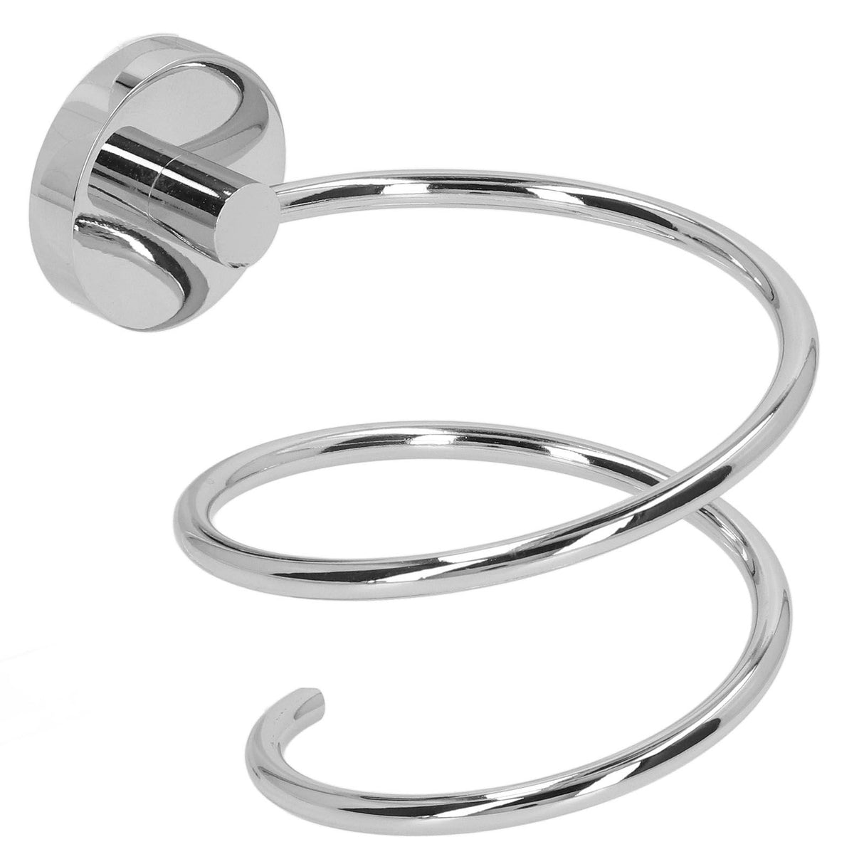 304 Stainless Steel Hair Dryer Rack Keep Tidy Wall Mount Blow Hair Dryer Holder for Bathroom Chrome Plated