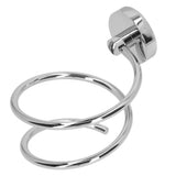 304 Stainless Steel Hair Dryer Rack Keep Tidy Wall Mount Blow Hair Dryer Holder for Bathroom Chrome Plated - Extra Image