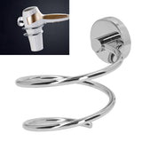 304 Stainless Steel Hair Dryer Rack Keep Tidy Wall Mount Blow Hair Dryer Holder for Bathroom Chrome Plated