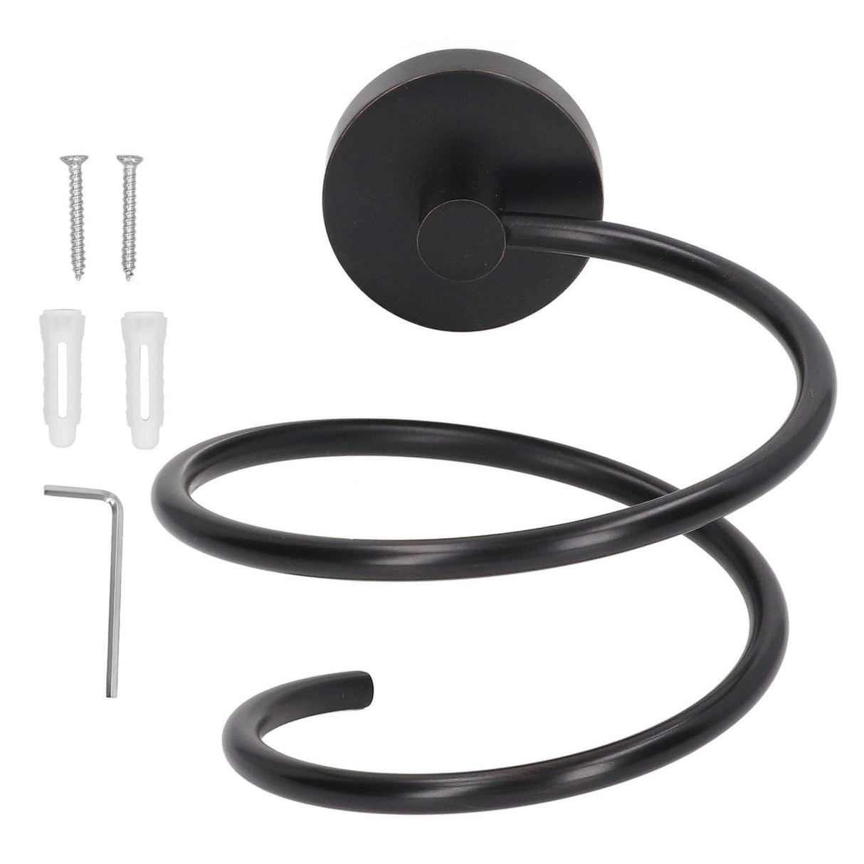 304 Stainless Steel Hair Dryer Rack Keep Tidy Wall Mount Blow Hair Dryer Holder for Bathroom ORB