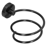 304 Stainless Steel Hair Dryer Rack Keep Tidy Wall Mount Blow Hair Dryer Holder for Bathroom ORB - Front View