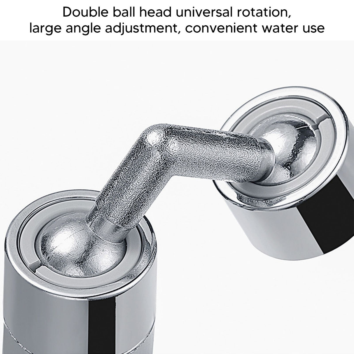 Plastic Faucet Extender 360 Degree Universal Rotating Splashing Proof Tap Aerator for Kitchen Bathroom