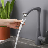 Plastic Faucet Extender 360 Degree Universal Rotating Splashing Proof Tap Aerator for Kitchen Bathroom