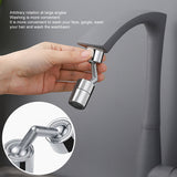 Universal 360 Degree Swivel Faucet Extender All Copper Anti Splash Faucet Aerator for Kitchen